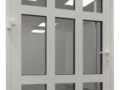 Aluminum Joinery Doors 3D model