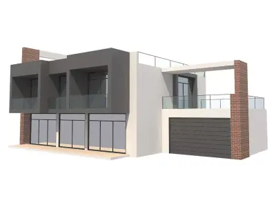 House 4 3D model purchase