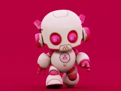 ROBO G-6  Rigged for Unreal Engine - Unity - MIXAMO 3D model