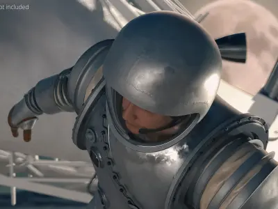  Retro RX-2 Extravehicular Activity Spacesuit 