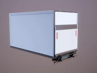  Van Box and Tautliner body PBR Textures 