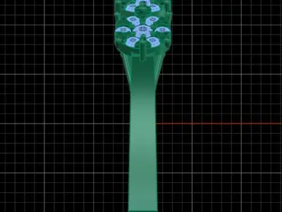 Jewelry ring 214 3D print model