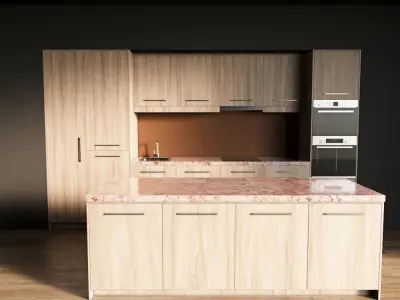 55-Kitchen7 texture 5 3D model