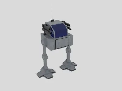 Squaremech at t robot 3D model