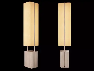 Bruno Moinard Editions Bari Lamp Low-poly 3D model
