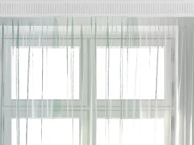 Curtain Set 23 3D model