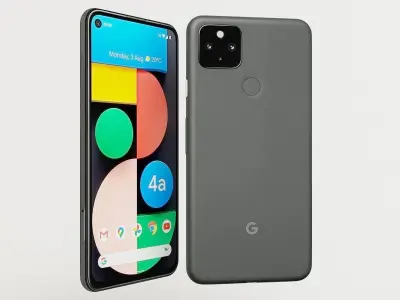 Google Pixel 4a 5G 3D model