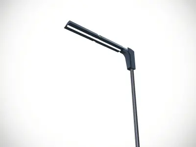 Street Light Pole Low-poly 3D model order