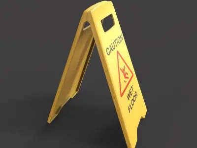 The Sign triangle 3D model