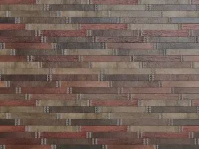 Imperial Green Lacquered Wood Inlay PBR Seamless Texture