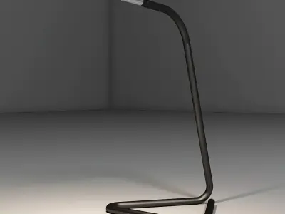 IKEA HARTE BLACK WORK TABLE LAMP 3D model