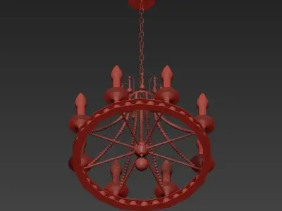 Candelia Chandelier 3D model