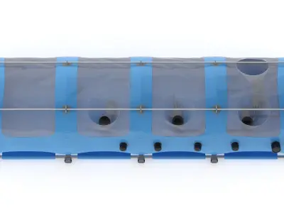 Bio Protection Transportation Hub 3D model