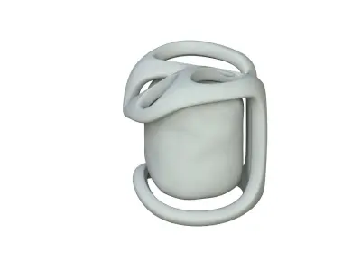 SciFi Shape Object Low Poly Low-poly 3D model 33