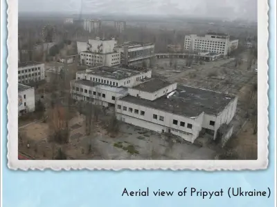 Large Russian Soviet double-storey supermarket with central aisl 3D print model