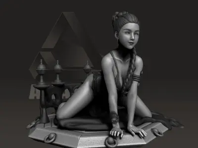 Slave Leia - Star Wars 3D print model