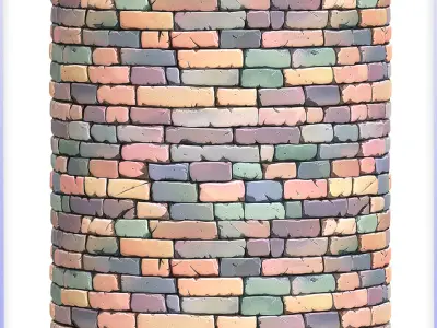 Stylized Wall Seamless Texture Texture 121