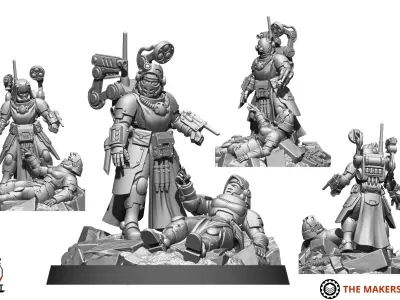 Daughter of  War - Medician 3D print model