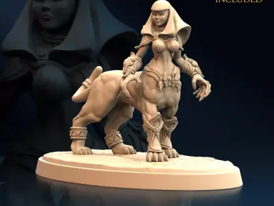 Doom Sphinx C 3D print model