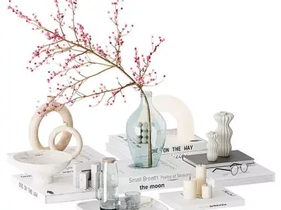 Decorative Set 3D model 44