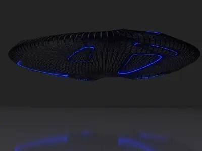 Advanced Stealth UFO  3D model
