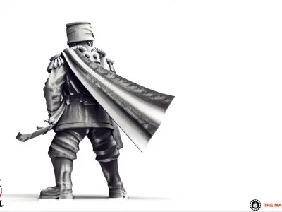 Valour Korps - General Franz 3D print model