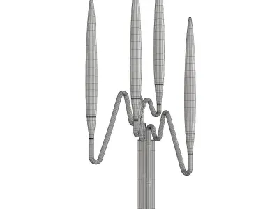  Il Pezzo 3 Wall Sconce Low-poly 3D model