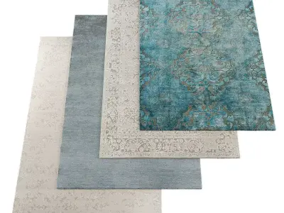 Rugs490 Low-poly 3D model