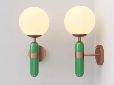 Yaleanor Wall Light 3D model