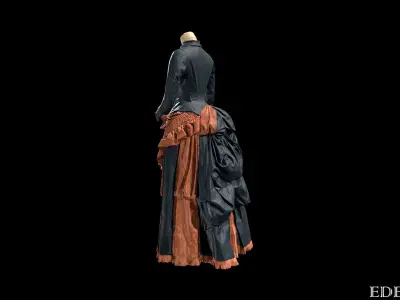 The street dress 3D model