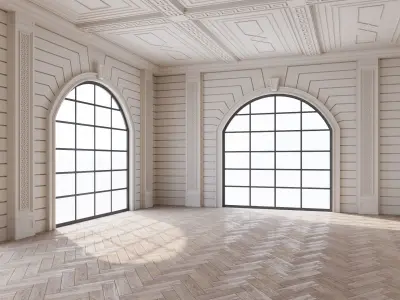 Loft interior 7 3D model