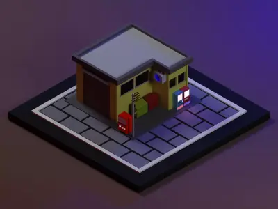 House 3D building 3D model