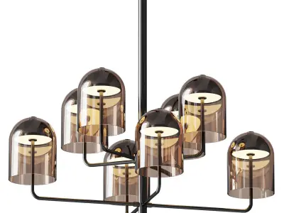 Venicem Doma Chandelier Linear 3D model