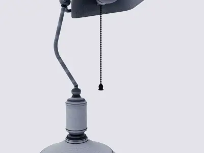 Table lamp 3D model 79