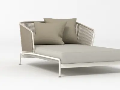 RODA Lounge Chair 3D model