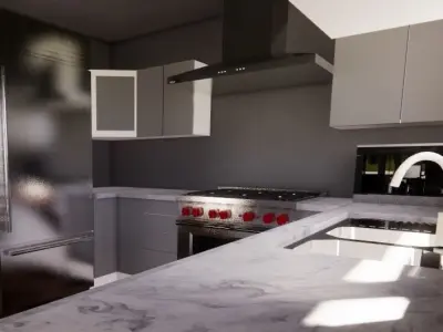 Miami Style House  3D model