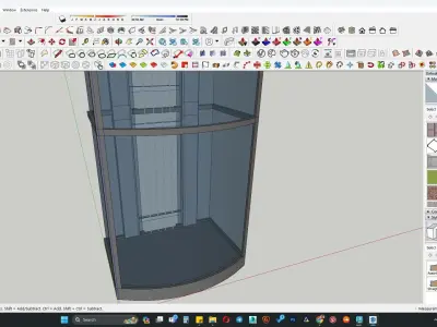 lift area 3d model 3D model