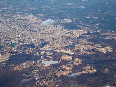 Leon de los Aldama Mexico City Landscape 3D Model 3D model