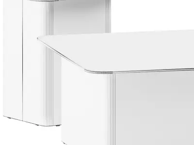 Kumo Coffee Table by IBEBI 3D model