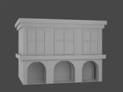 Generic Building  3D model purchase