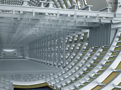  Airbus A320 Aircraft Mid Fuselage Shell 