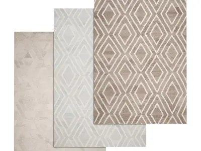 Rug Set 161 3D model