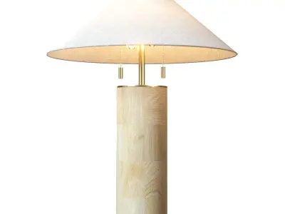 Crate and Barrel Tierra Table Lamp 3D model