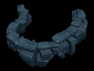 Gangs demon - Cliff 01 3D model