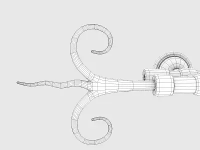 Curtain Rods No2 3D model