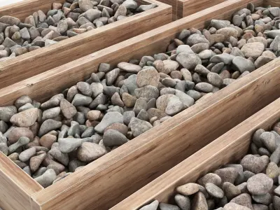 Pebble color form  3D model