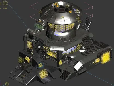 Titan - Small Base - Academy of Sciences 02 3D model
