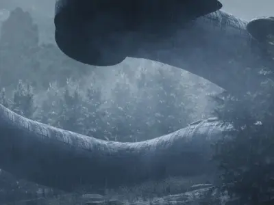 Alien Juggernaut spaceship 3D model