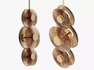 Hudson Valley Lighting Griston Pendant Light 3D model