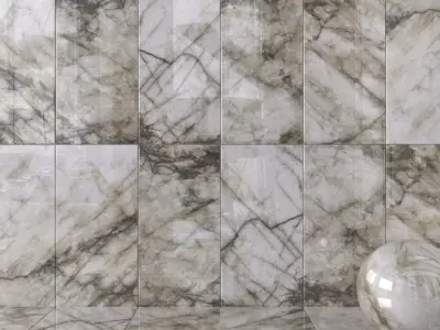Wall Tiles Museum Crystal Thunder 60x120 Set 2 Texture
